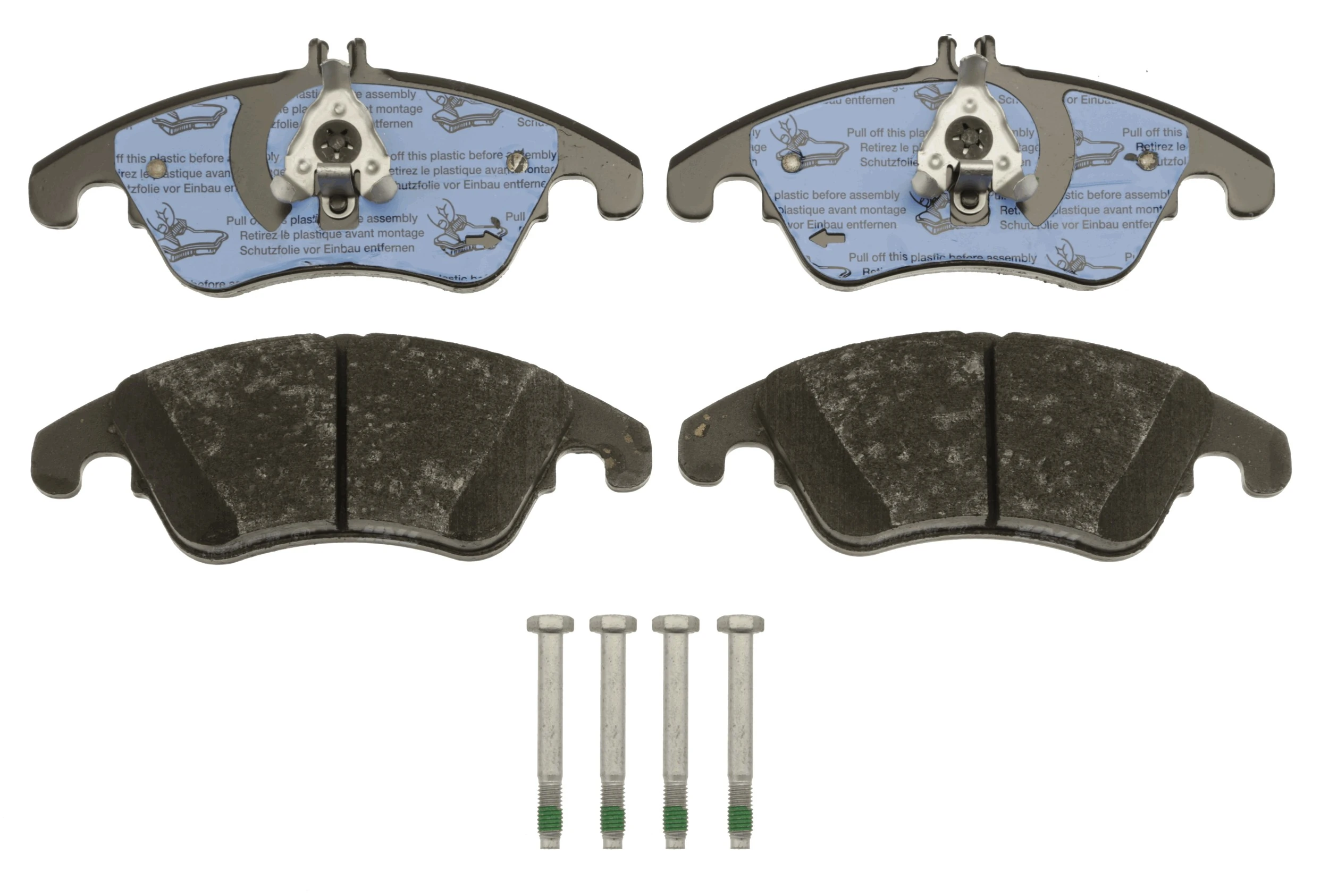 Brake Pad Set, disc brake COTEC GDB1737