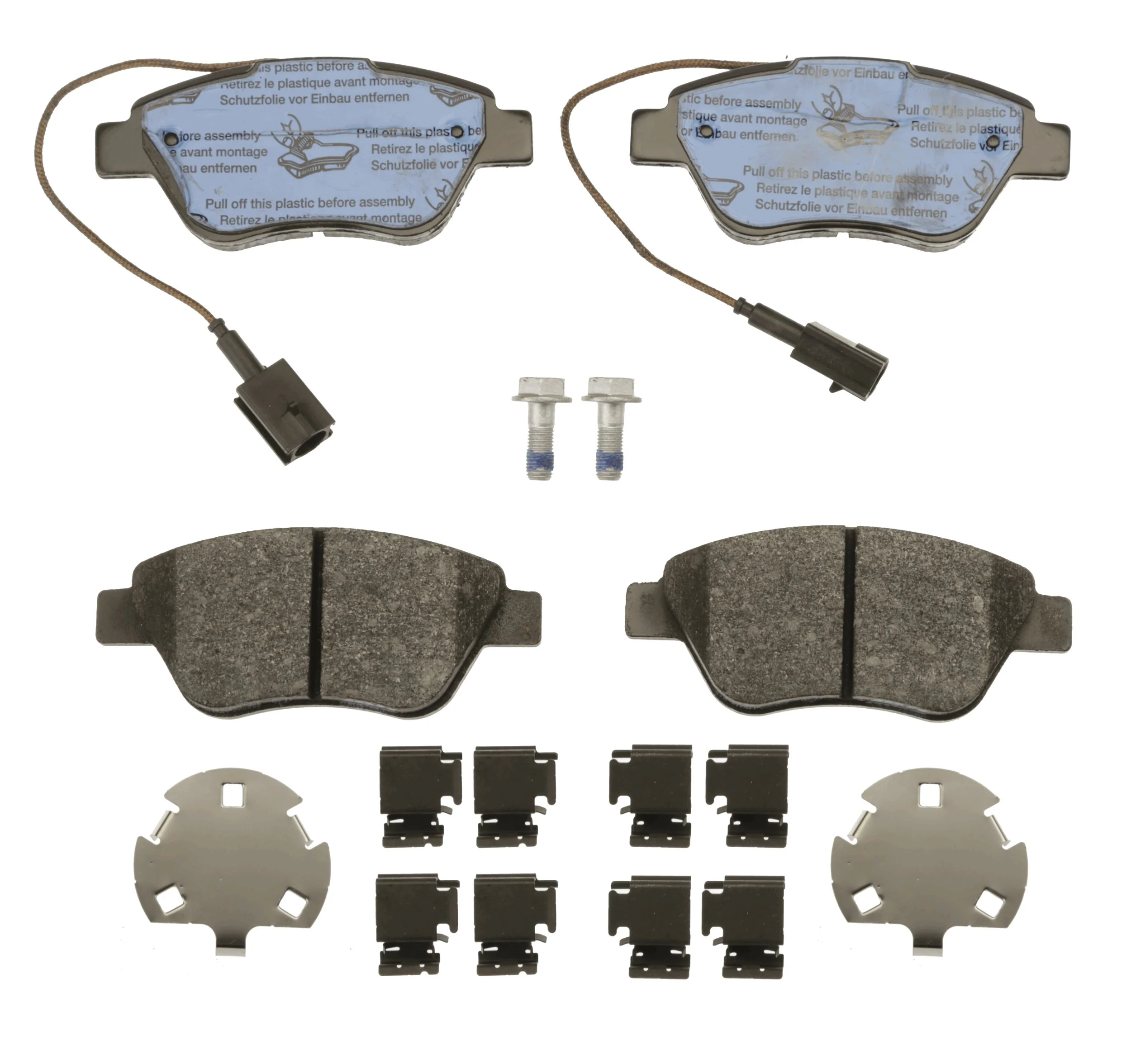 Brake Pad Set, disc brake COTEC GDB1891