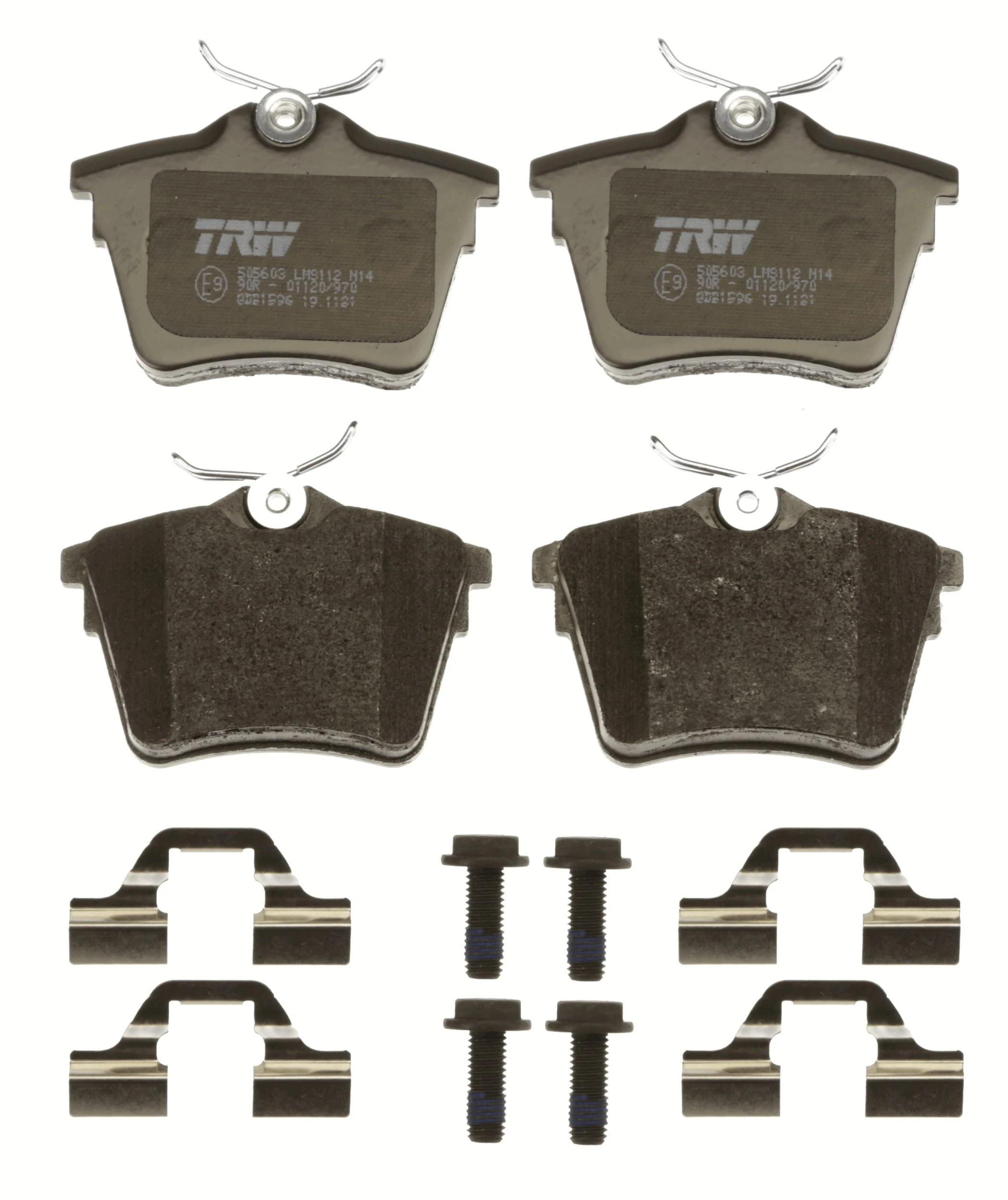 Brake Pad Set, disc brake COTEC GDB1596