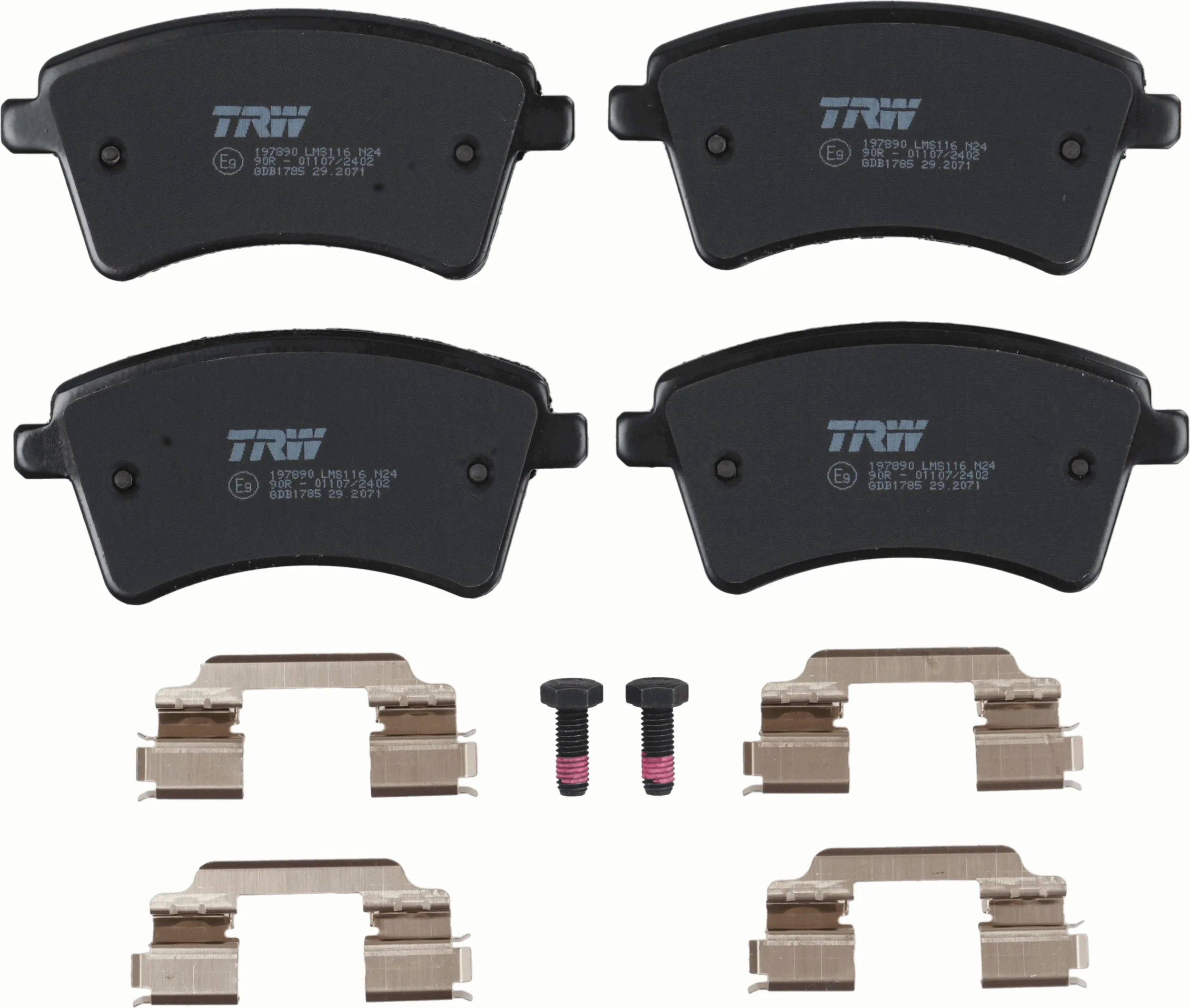Brake Pad Set, disc brake COTEC GDB1785