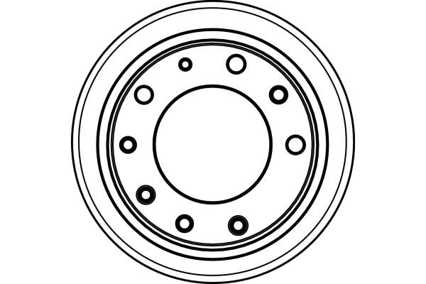 TRW DB4076 Brake Drum