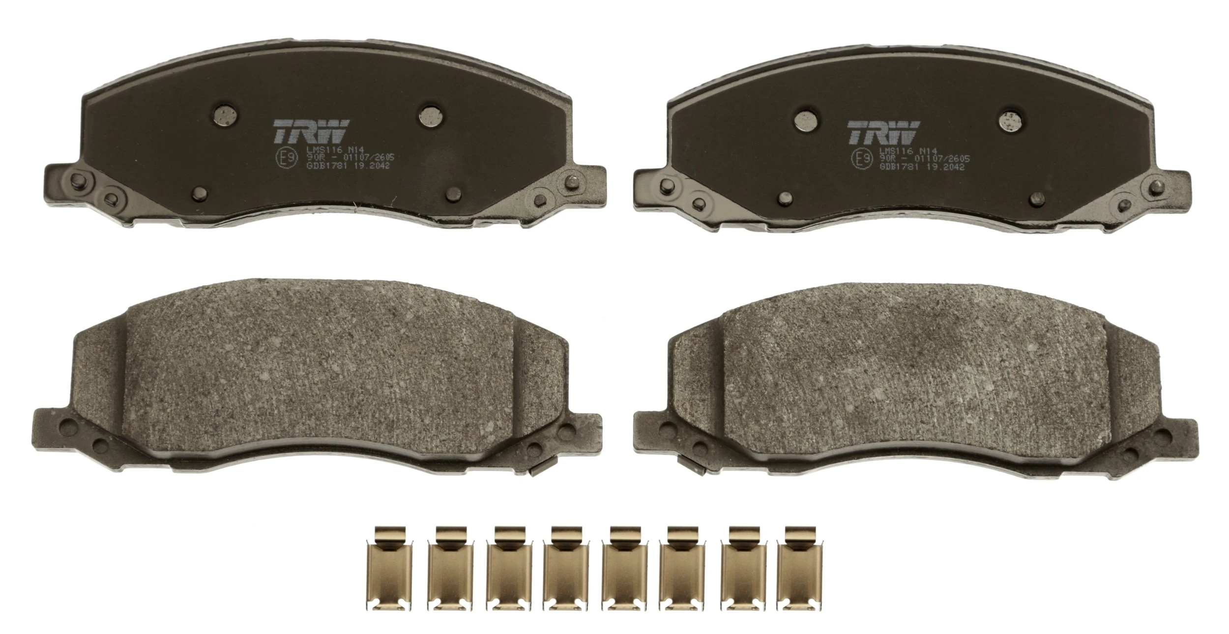 Brake Pad Set, disc brake GDB1781