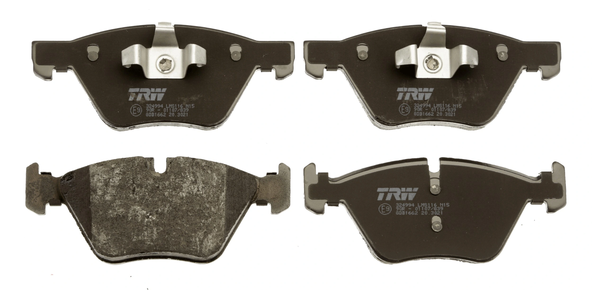 Brake Pad Set, disc brake COTEC GDB1662