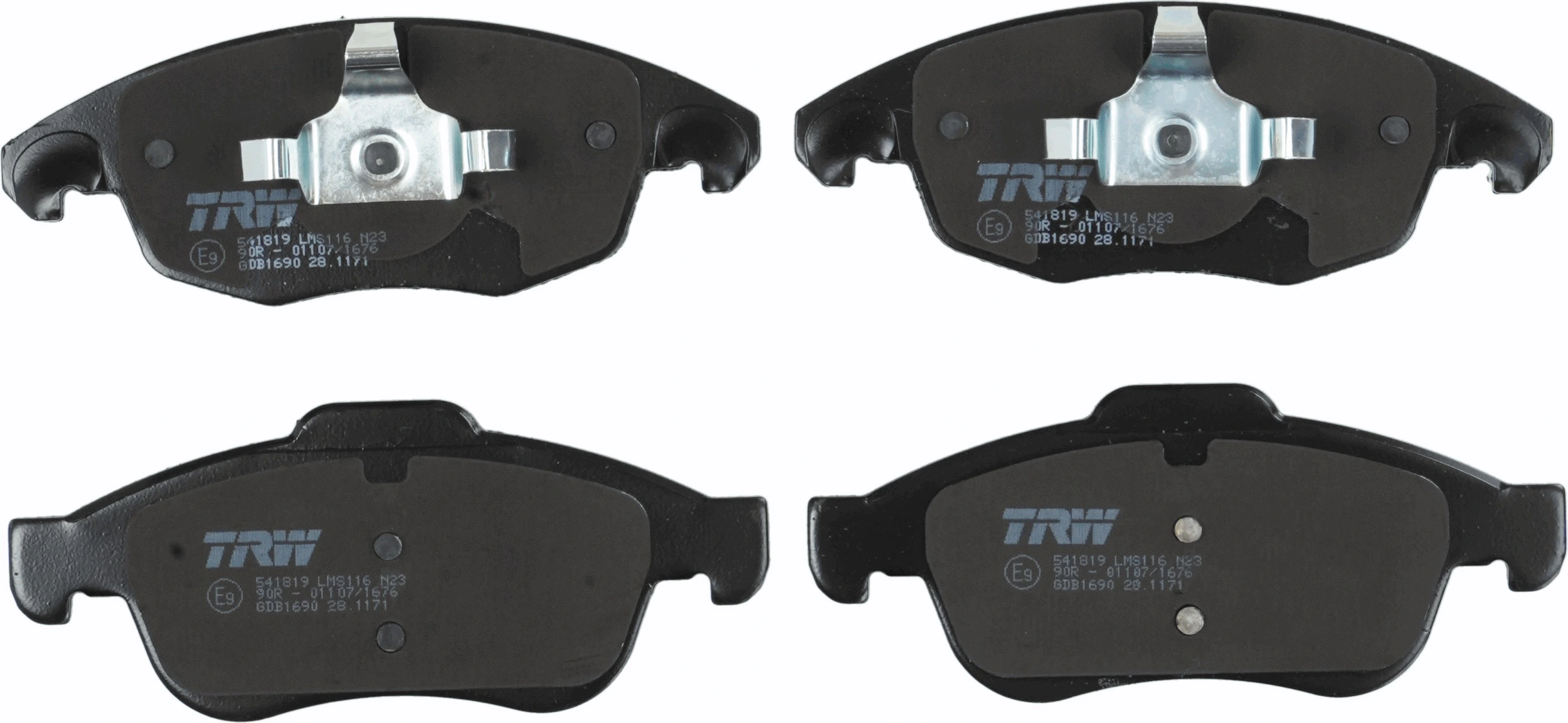 Bremsbelagsatz, Scheibenbremse COTEC GDB1690