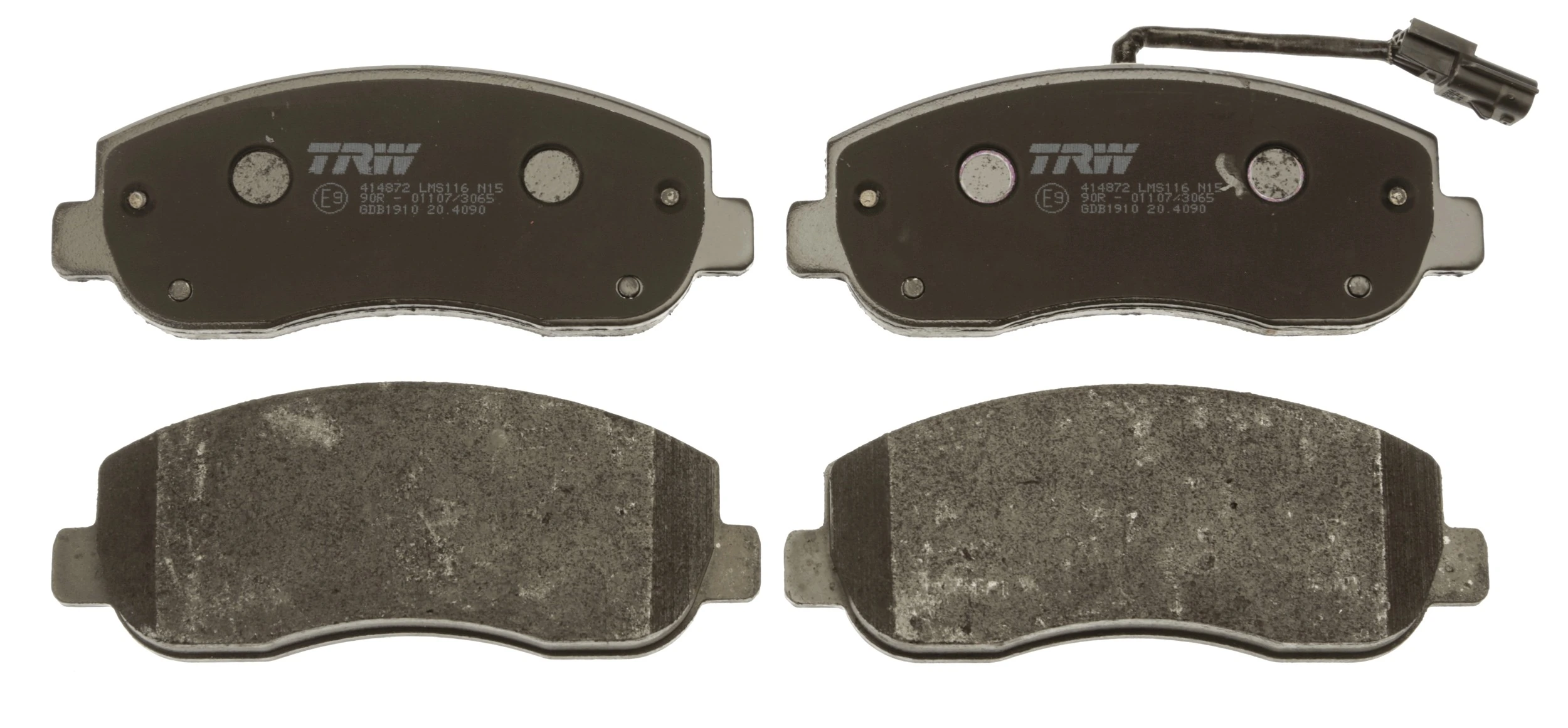 Brake Pad Set, disc brake COTEC GDB1910