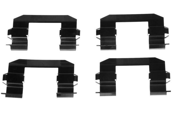 Accessory Kit, disc brake pad PFK492