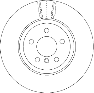 Brake Disc TRW SINGLE DF6610S