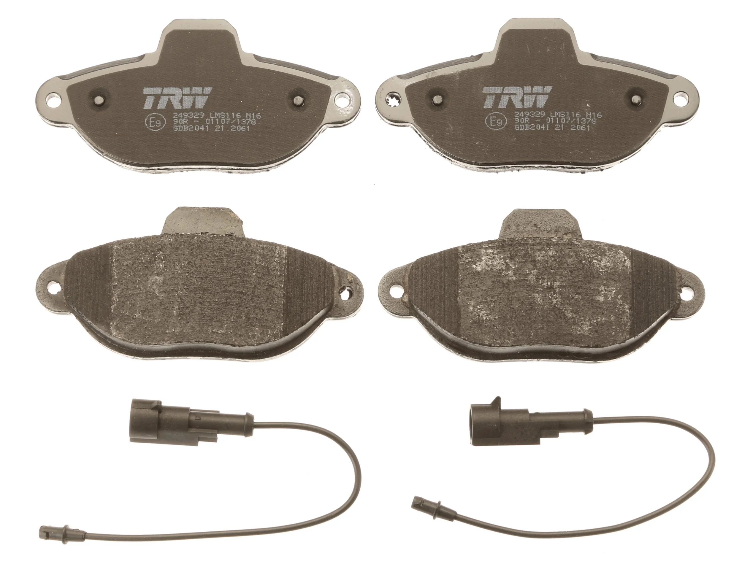 Brake Pad Set, disc brake COTEC GDB2041
