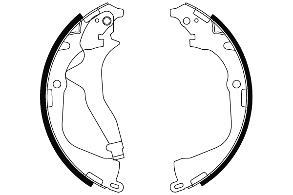 TRW GS8800 Brake Shoe Set