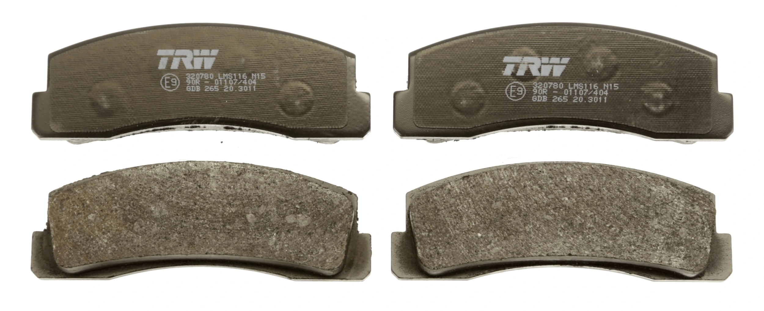 Brake Pad Set, disc brake COTEC GDB265