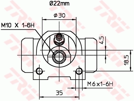 Wheel Brake Cylinder BWH376