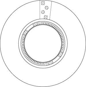 TRW DF5119S Brake Disc