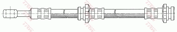 TRW PHD258 Brake Hose