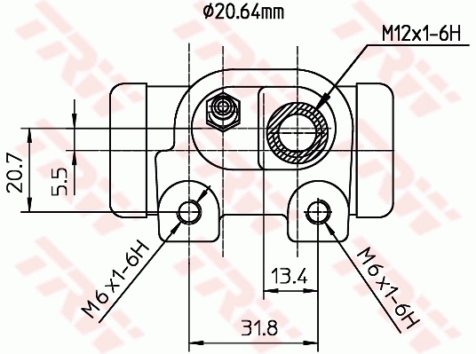 Wheel Brake Cylinder BWF128