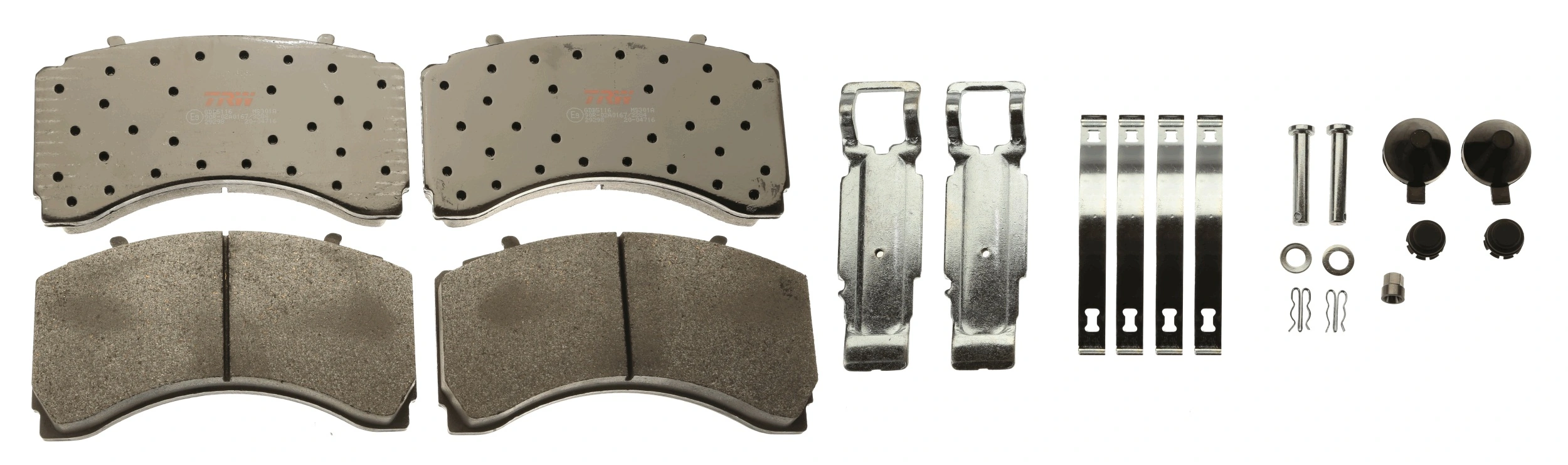 Brake Pad Set, disc brake GDB5116