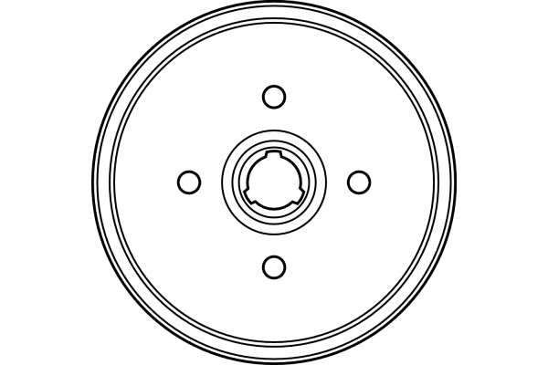 Tambor de freno DB4081