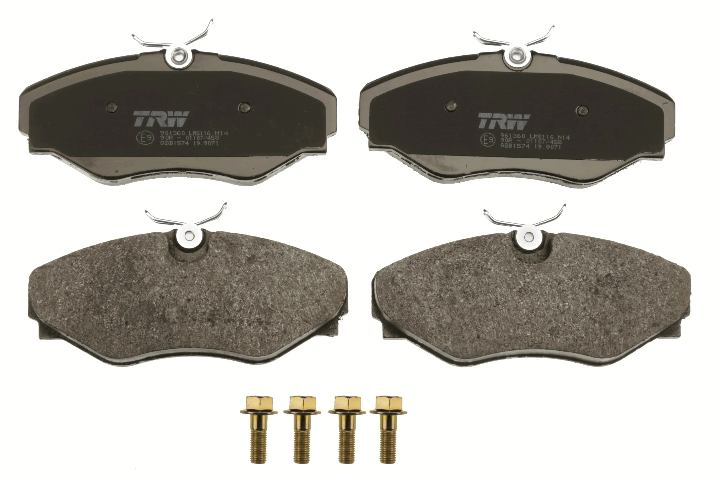 Brake Pad Set, disc brake GDB1574