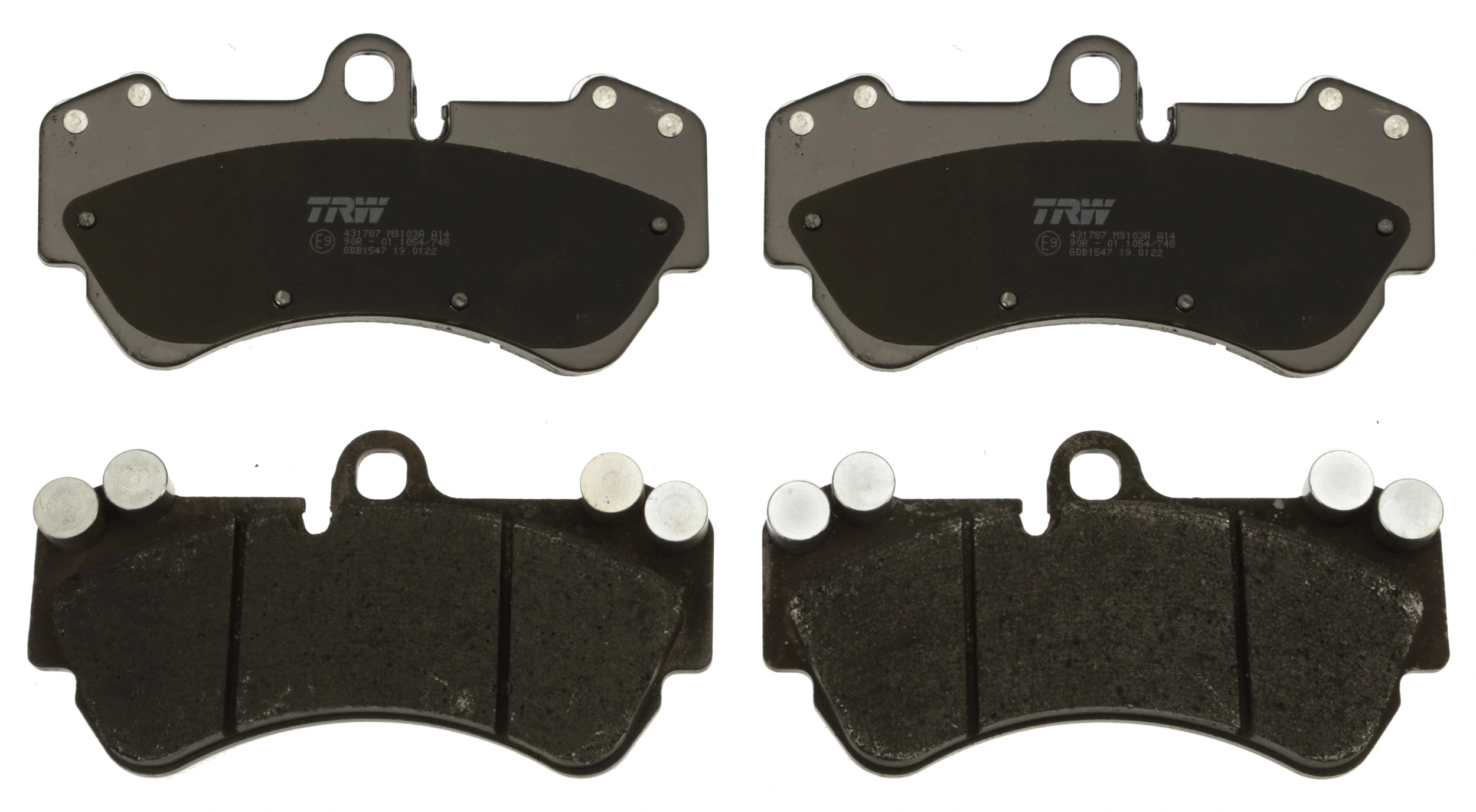 Brake Pad Set, disc brake COTEC GDB1547