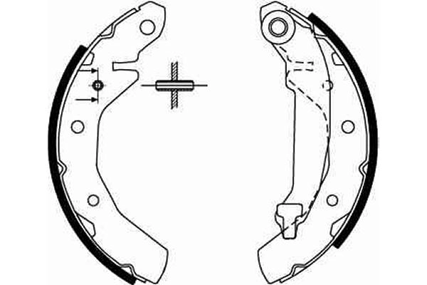 Brake Shoe Set GS8646
