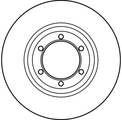 TRW DF2610 Brake Disc