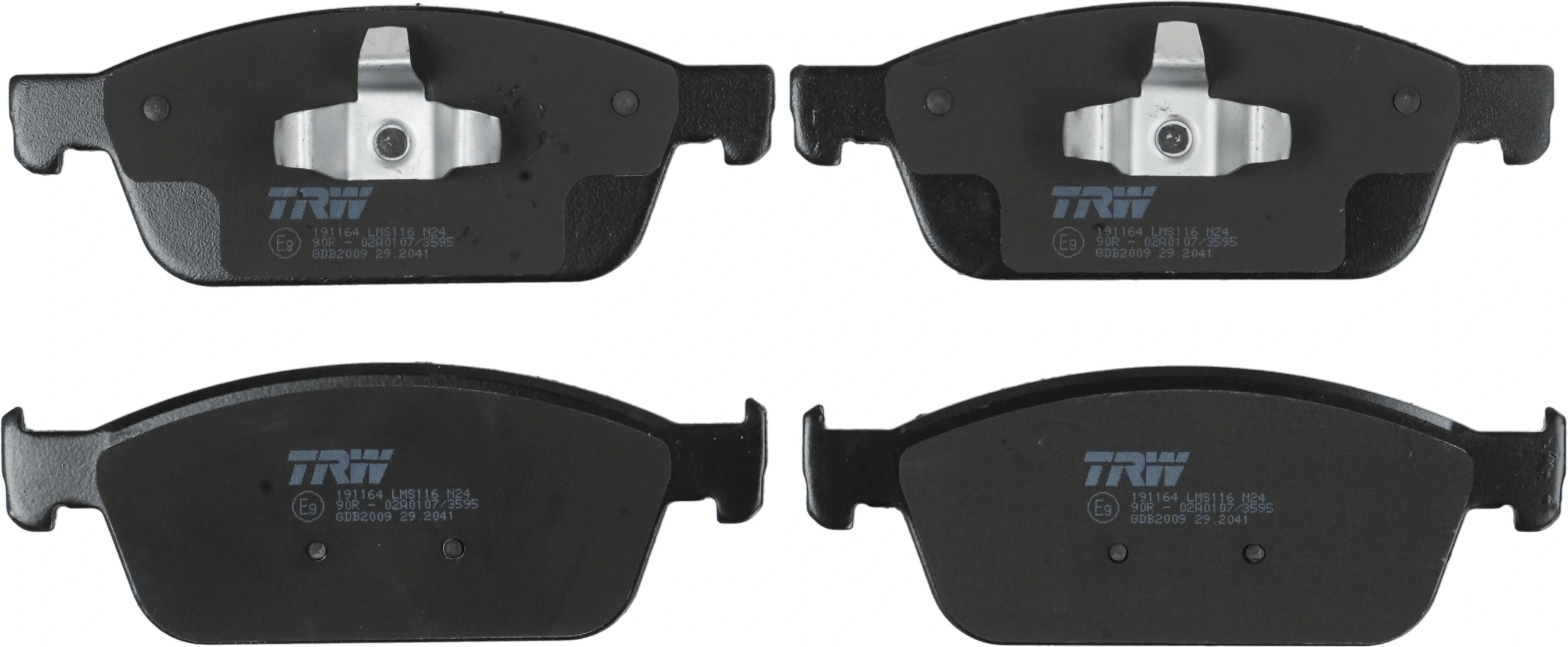 Brake Pad Set, disc brake COTEC GDB2009