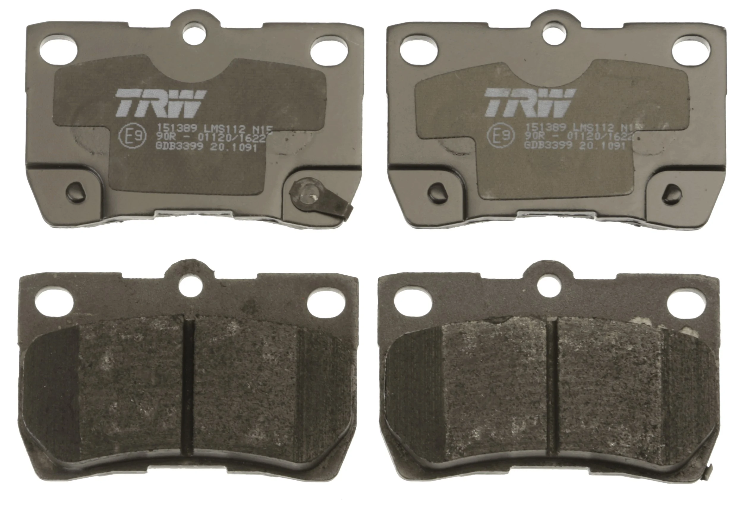 Brake Pad Set, disc brake COTEC GDB3399