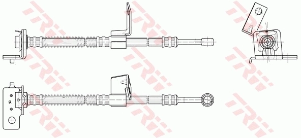 TRW PHD955 Brake Hose