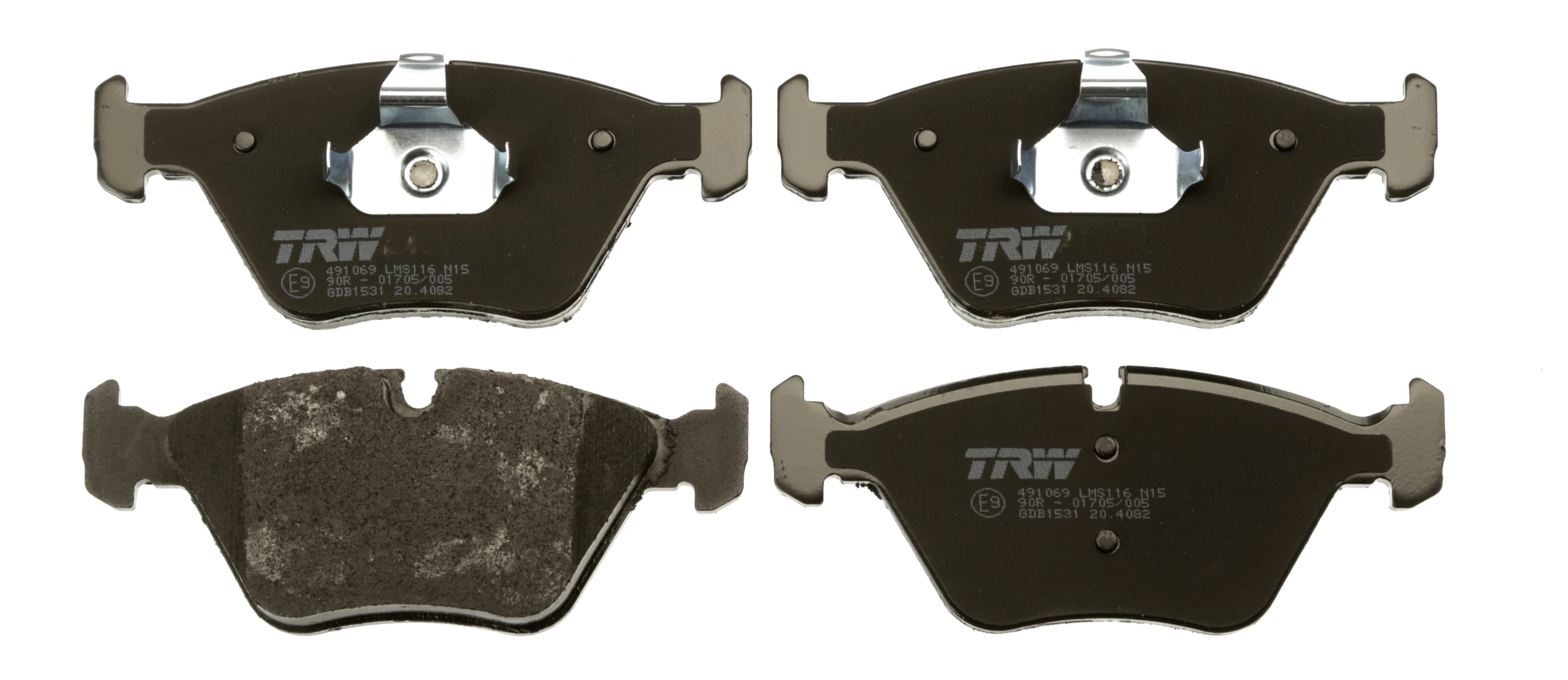 Brake Pad Set, disc brake COTEC GDB1531