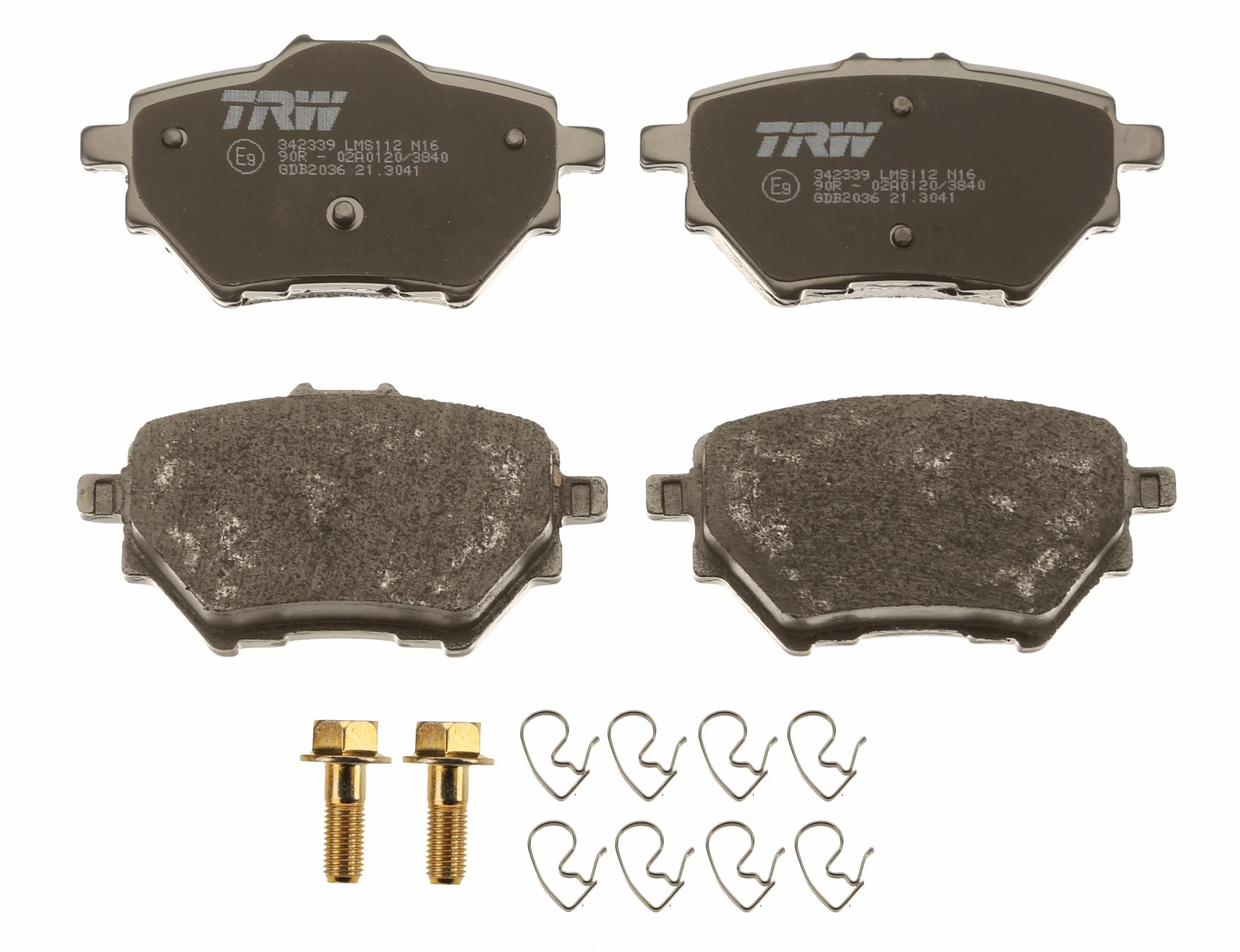 Brake Pad Set, disc brake COTEC GDB2036