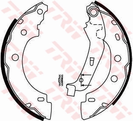 Brake Shoe Set GS8650