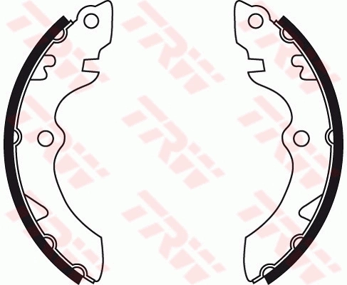 Brake Shoe Set, parking brake GS8735