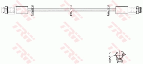 TRW PHA297 Brake Hose