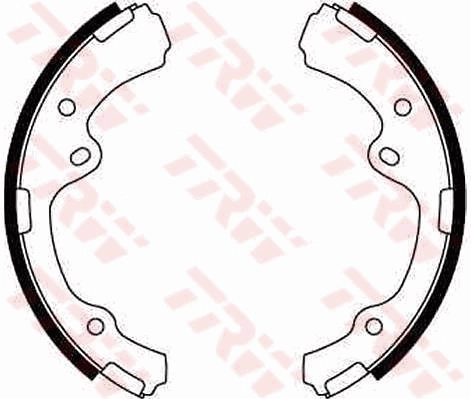 TRW GS8143 Brake Shoe Set