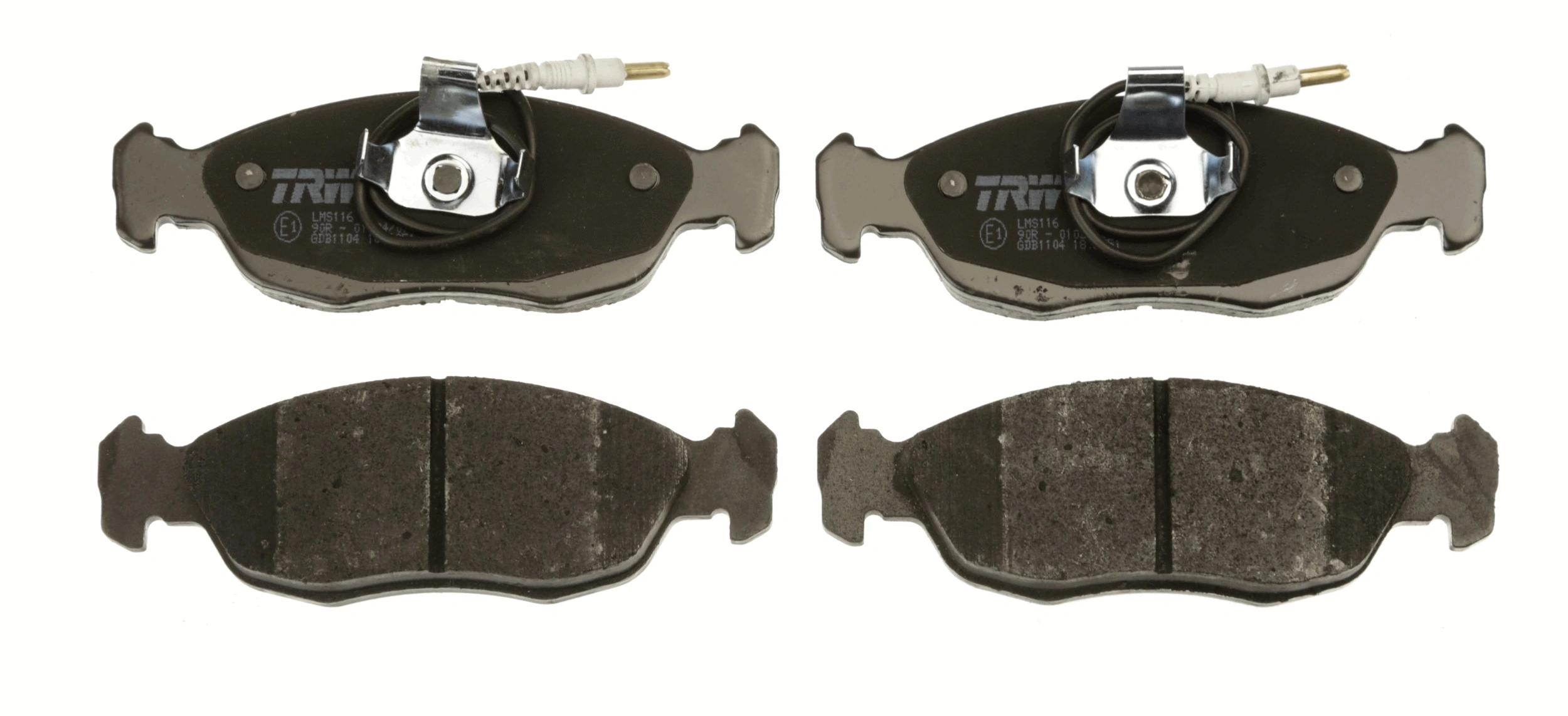 Brake Pad Set, disc brake COTEC GDB1104