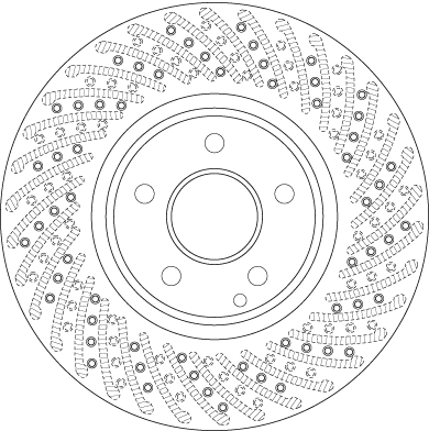 Brake Disc TRW SINGLE DF6079S