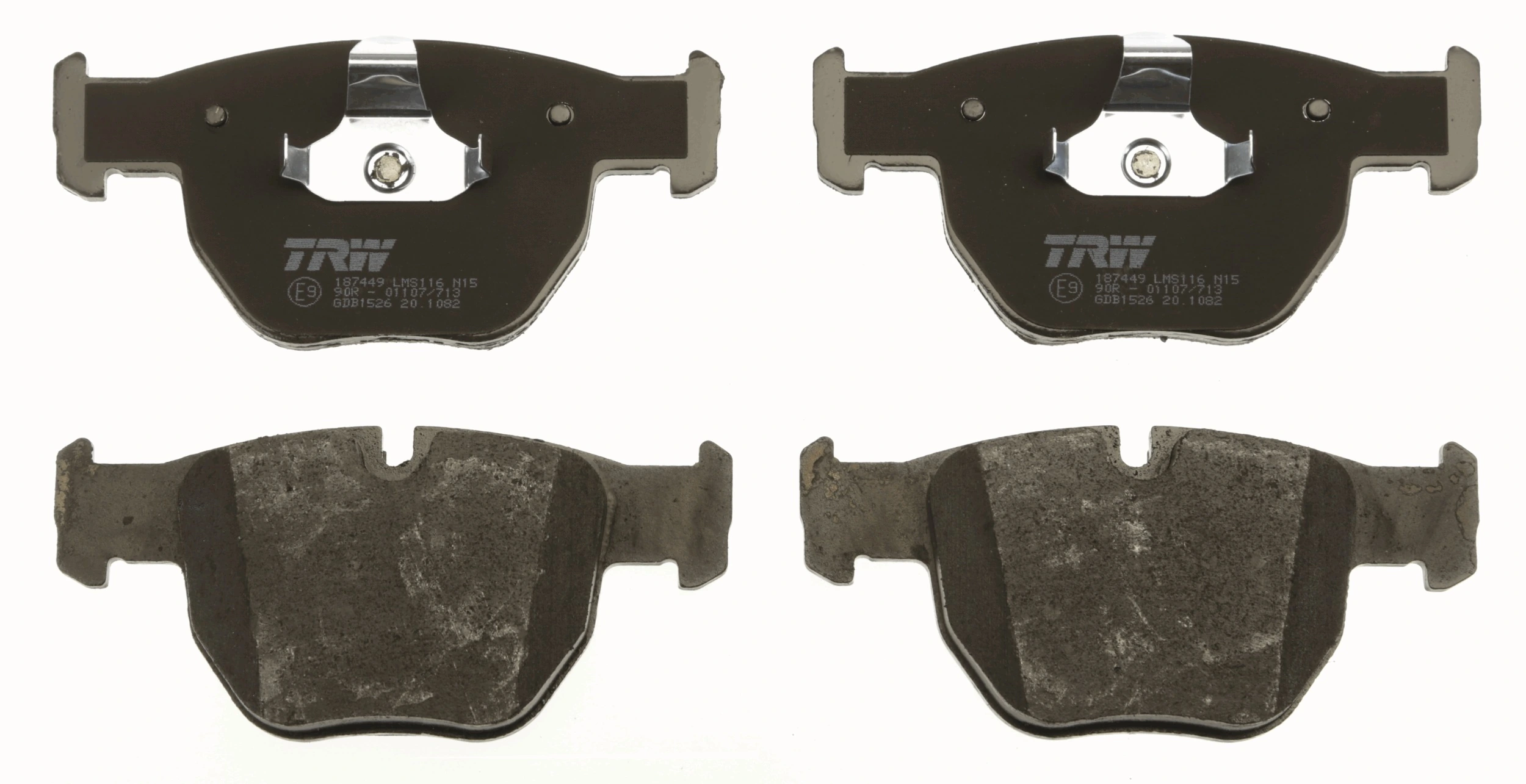 Brake Pad Set, disc brake COTEC GDB1526