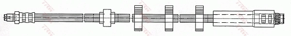 TRW PHB655 Brake Hose