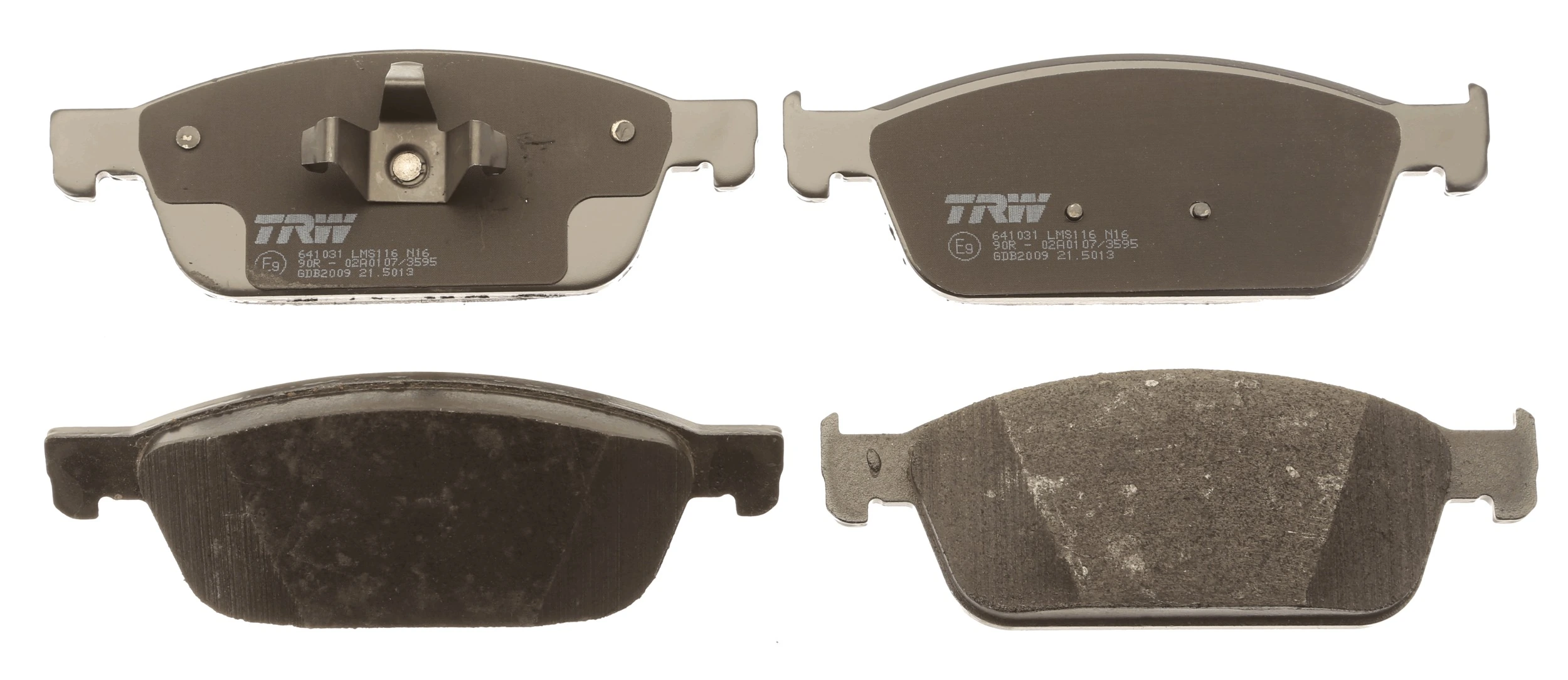 Brake Pad Set, disc brake COTEC GDB2009
