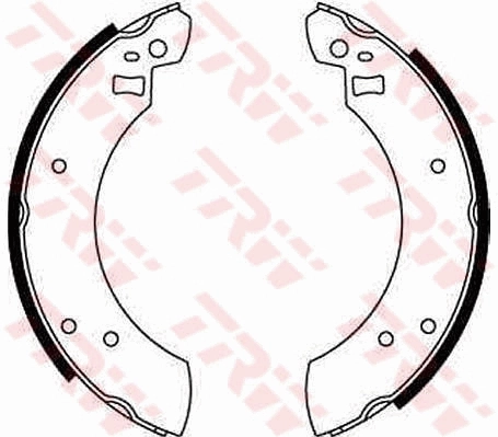 Brake Shoe Set GS6125