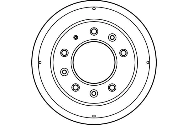 TRW DB4078 Brake Drum