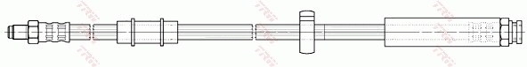 Brake Hose PHB301