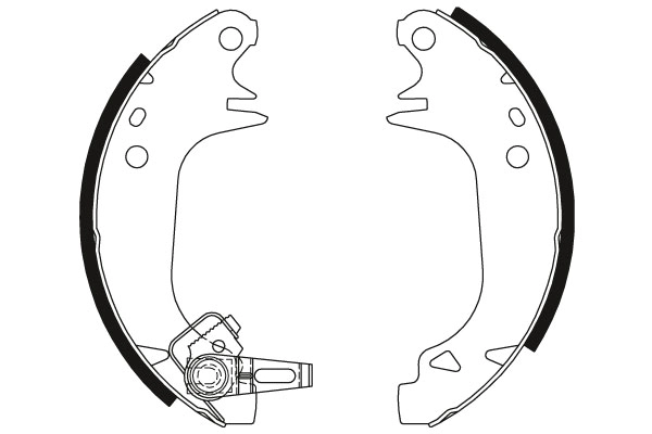 TRW GS8321 Brake Shoe Set