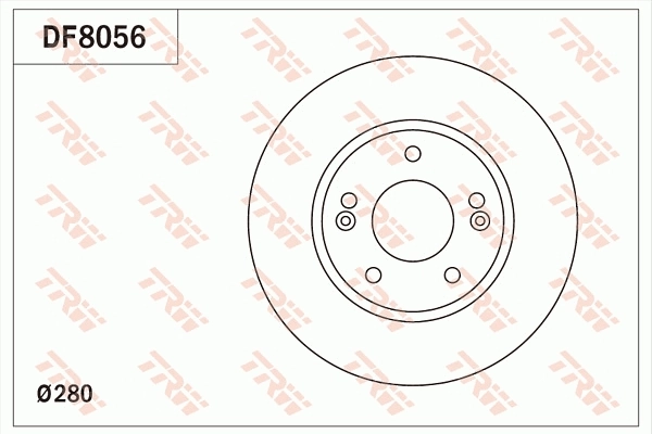 Brake Disc DF8056