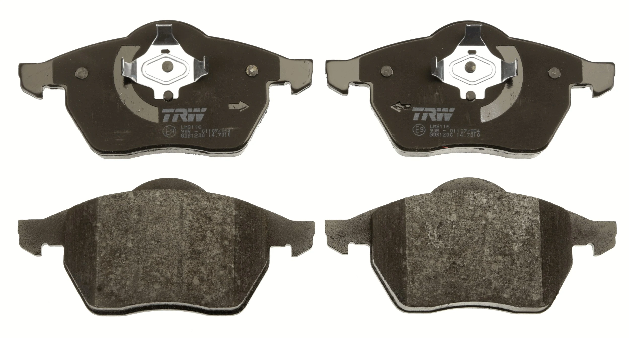Brake Pad Set, disc brake COTEC GDB1200