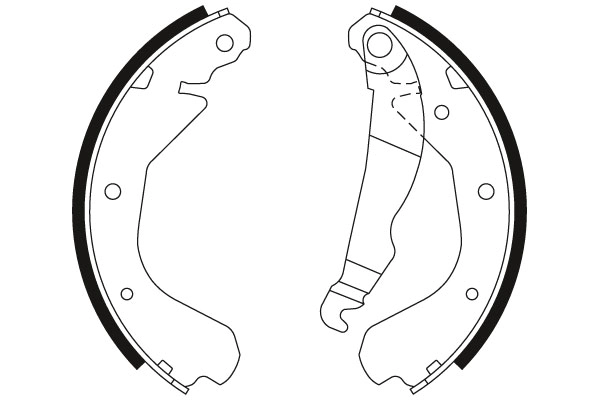 TRW GS6212 Brake Shoe Set