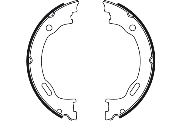 Brake Shoe Set, parking brake GS8475