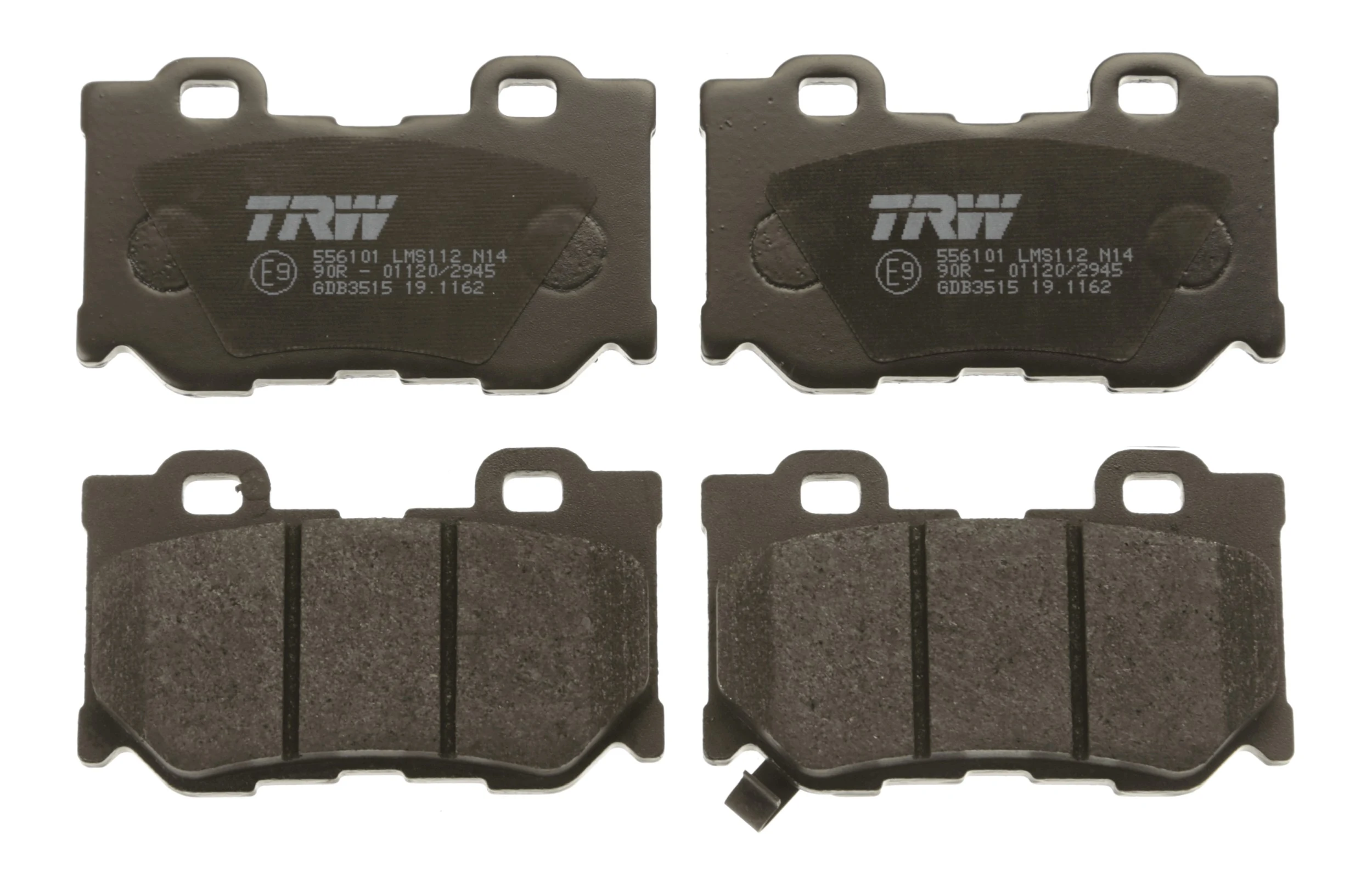Brake Pad Set, disc brake COTEC GDB3515