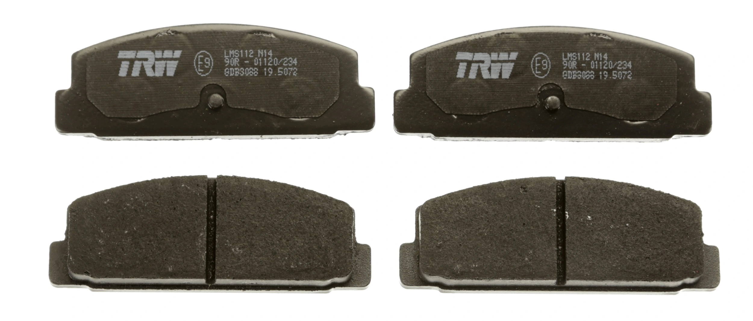 Brake Pad Set, disc brake COTEC GDB3088