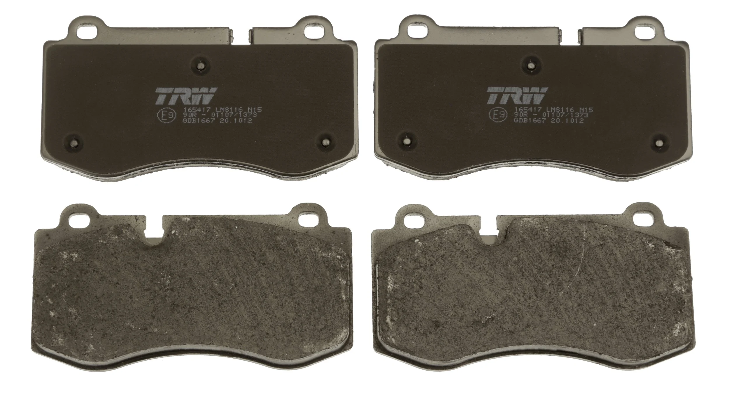 Brake Pad Set, disc brake COTEC GDB1667