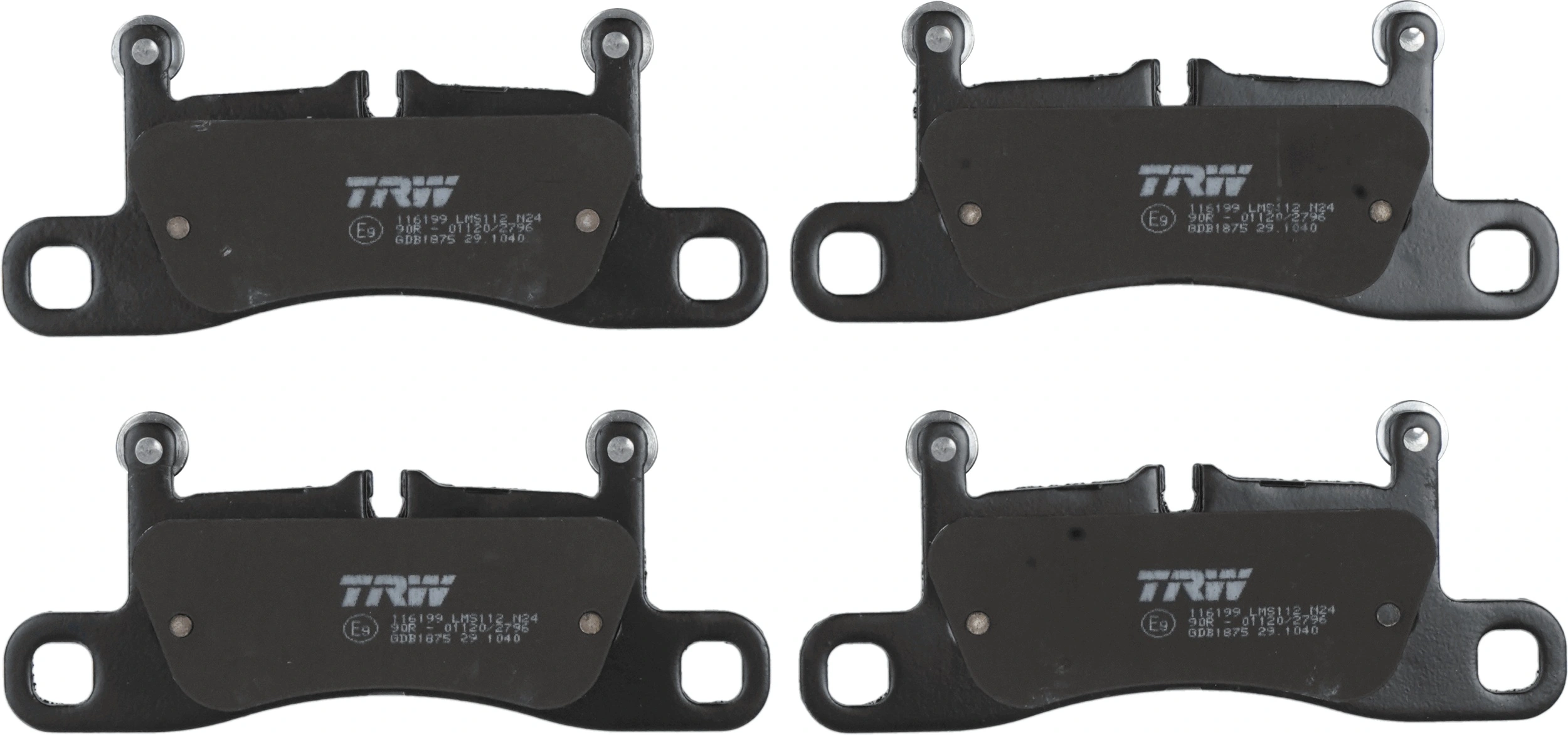 Brake Pad Set, disc brake COTEC GDB1875
